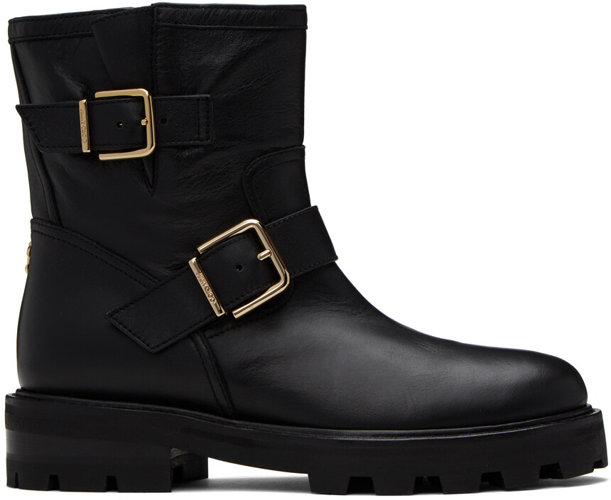 

Черные молодежные ботинки II Jimmy Choo, Черный