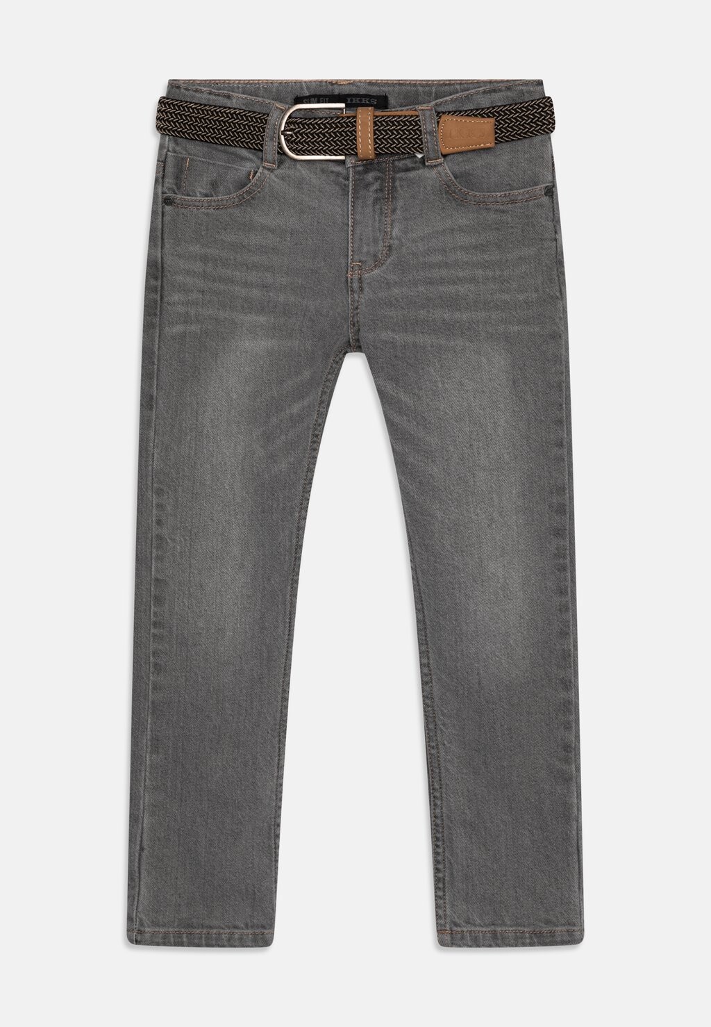 

Джинсы прямого кроя IKKS, цвет light grey