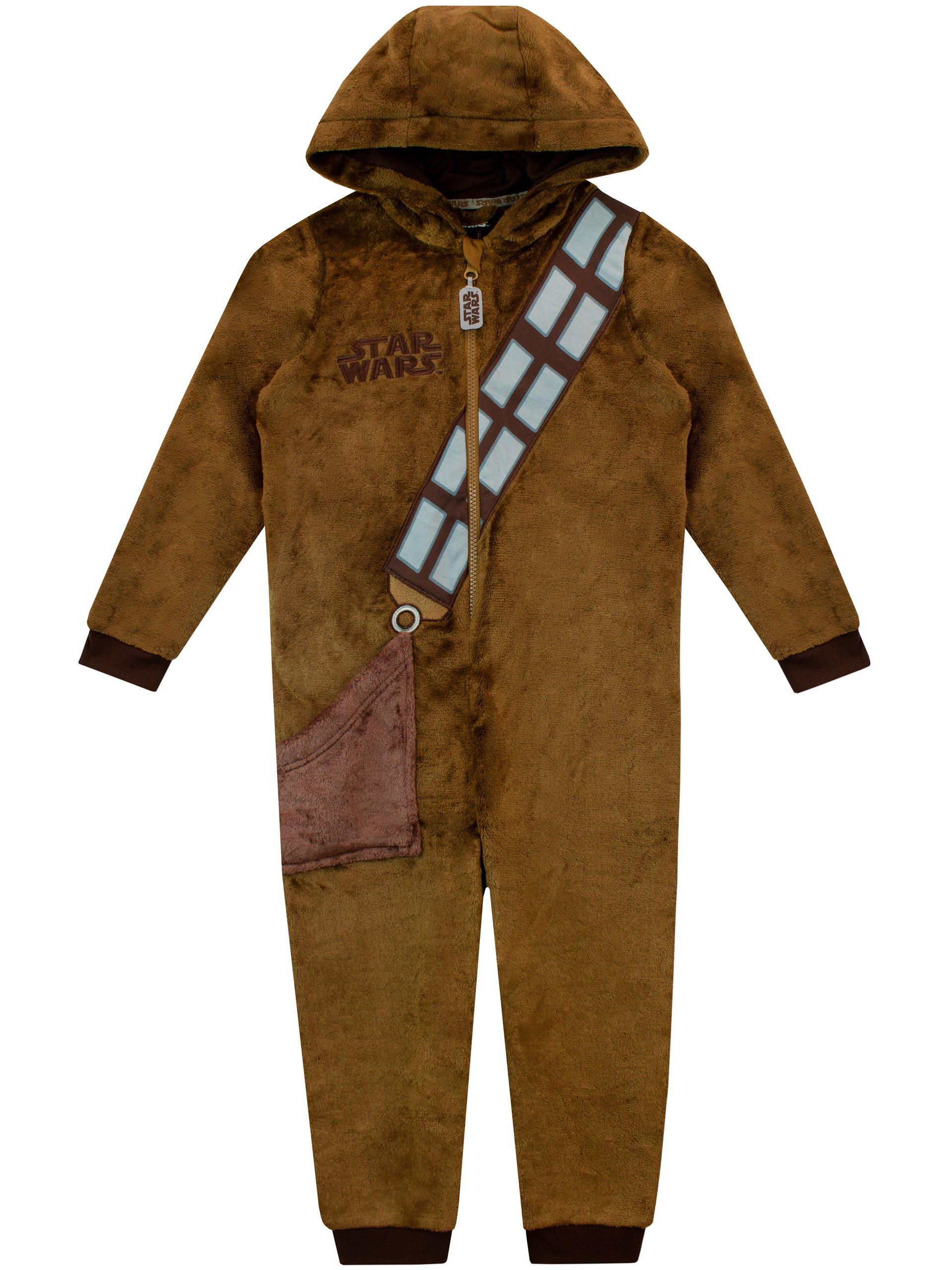 Флисовый комбинезон Chewbacca All In One Star Wars, коричневый