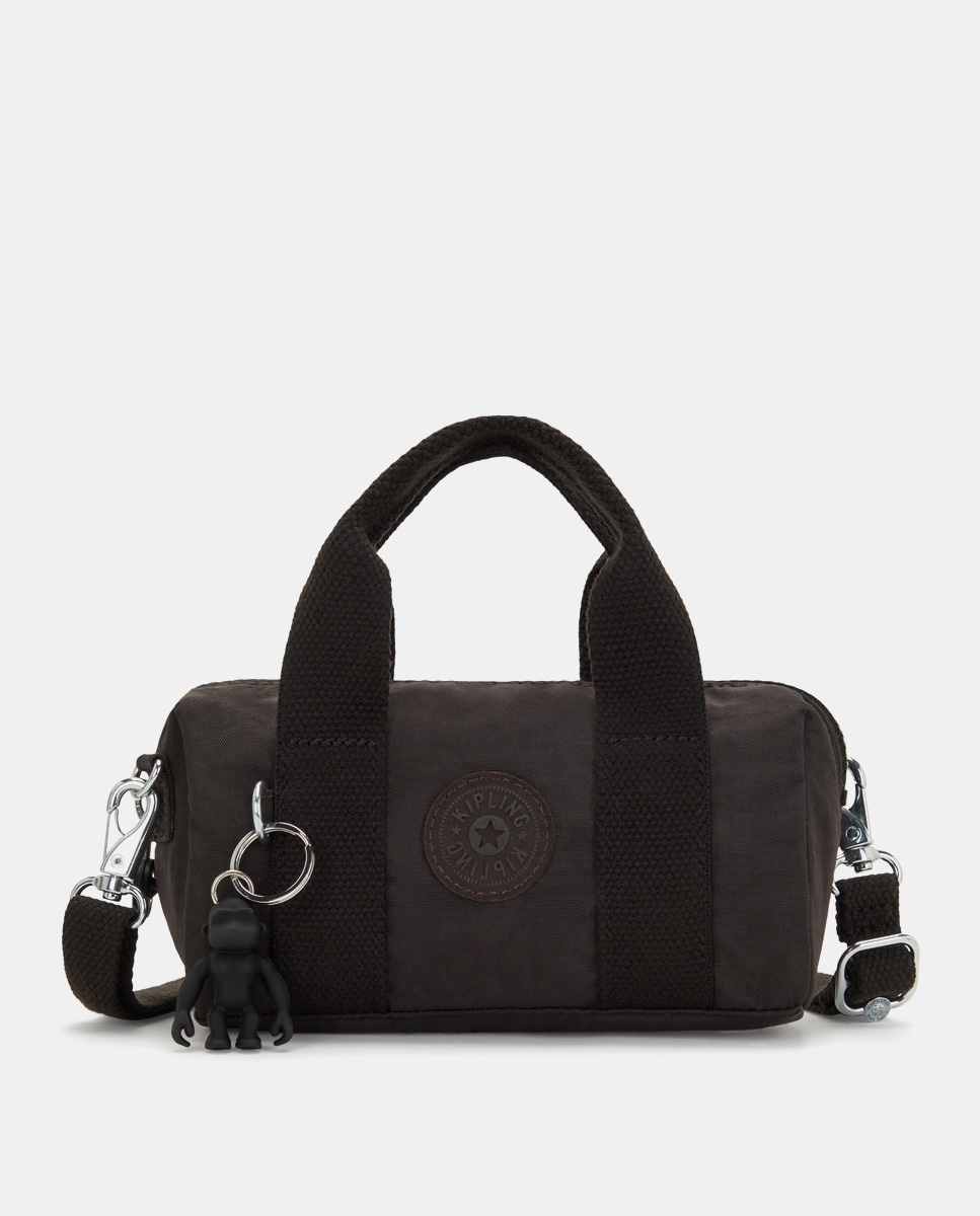 Миниатюрная сумка через плечо Bina темно-коричневого цвета со съемной ручкой Kipling, темно коричневый комплект подарочный обезьянка