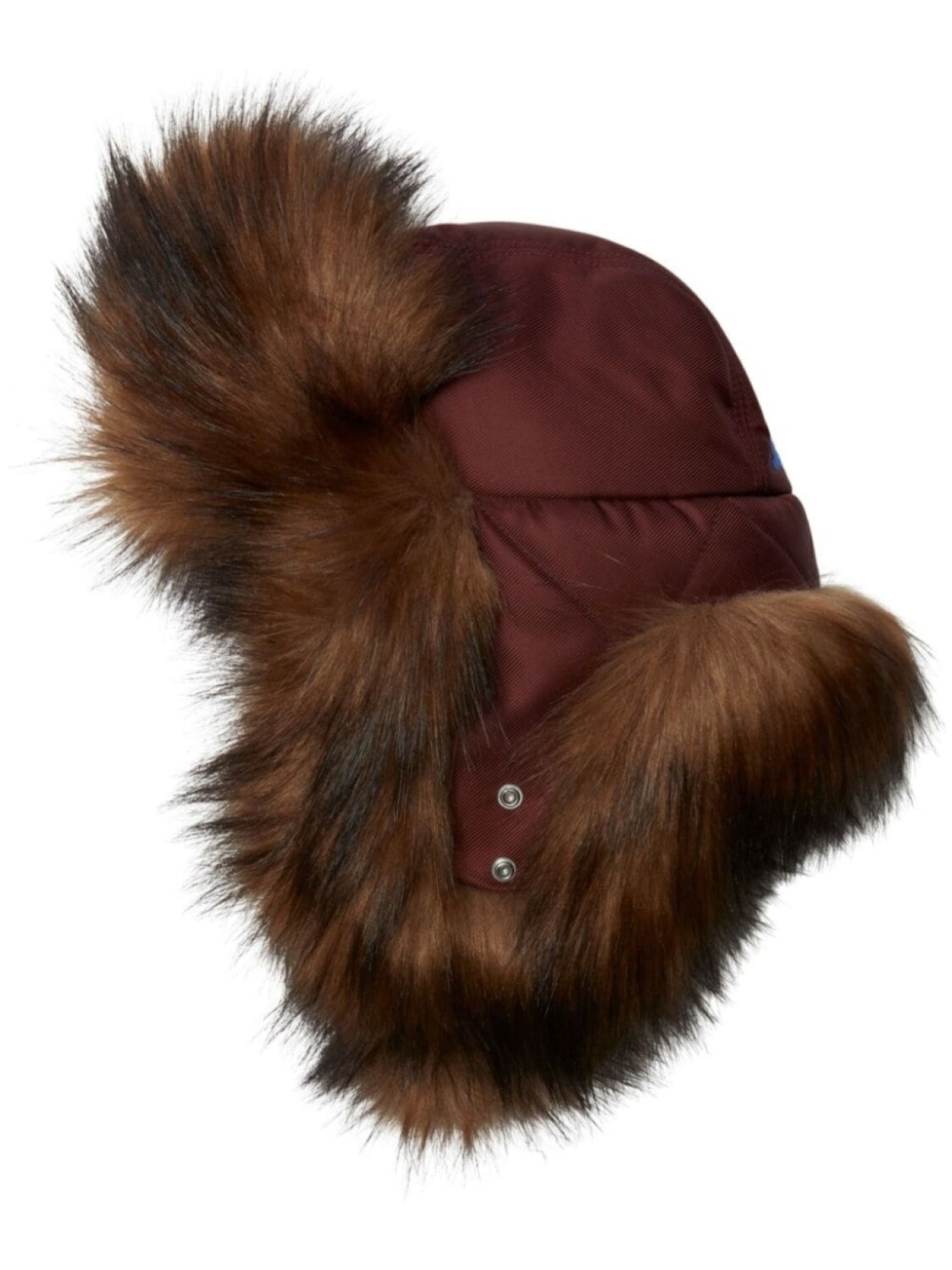 

Burberry шапка-ушанка Aviator, красный