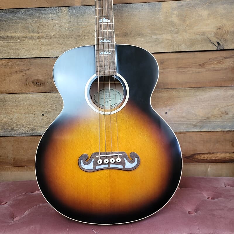 

Басс гитара Epiphone "El Capitan" J-200 Studio Acoustic/Electric Bass - Vintage Sunburst