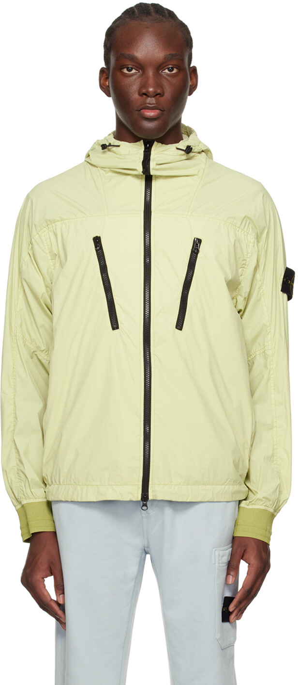 

Зеленая компактная куртка Stone Island