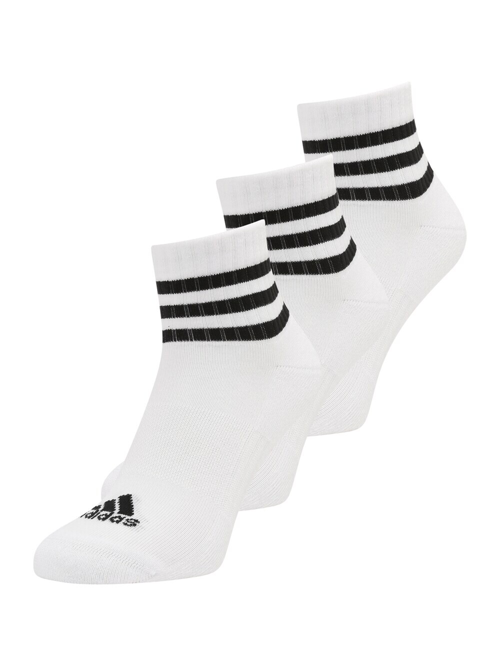 

Спортивные носки ADIDAS SPORTSWEAR 3-Stripes Cushioned, белый, Серый