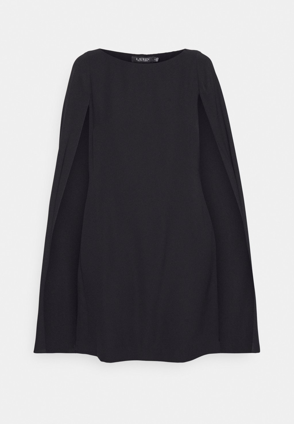 Элегантное платье Petra Long Sleeve Dress Lauren Ralph Lauren, черный платье lauren ralph lauren crepe long sleeve gown черный