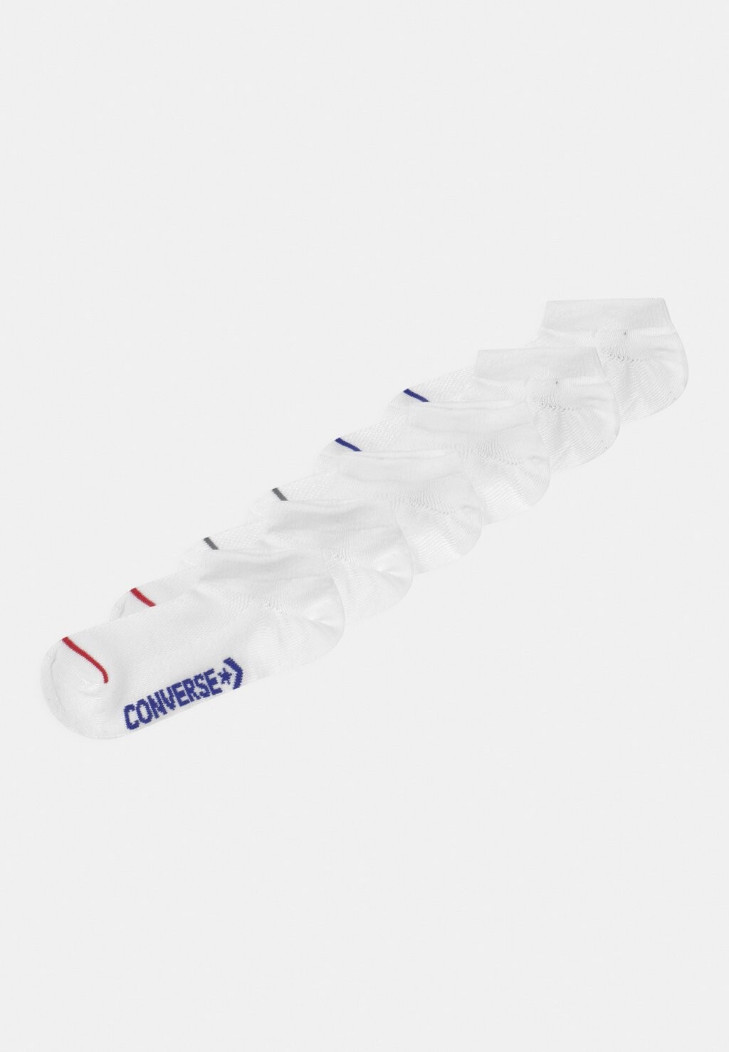 

Носки Wordmark No Show Unisex, 6 Пакетов Converse, белый