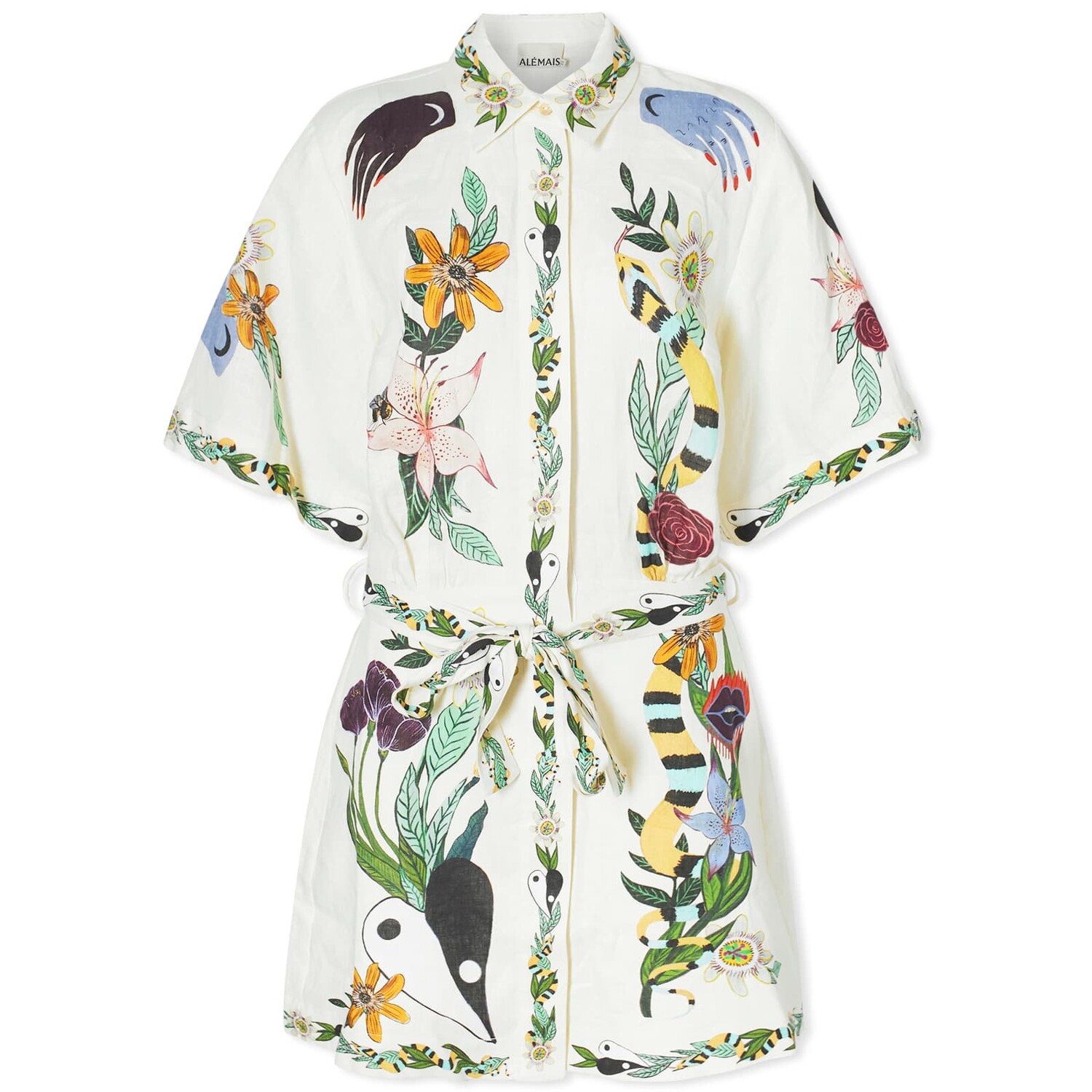 

Платье Alémais Meagan Mini, цвет Cream