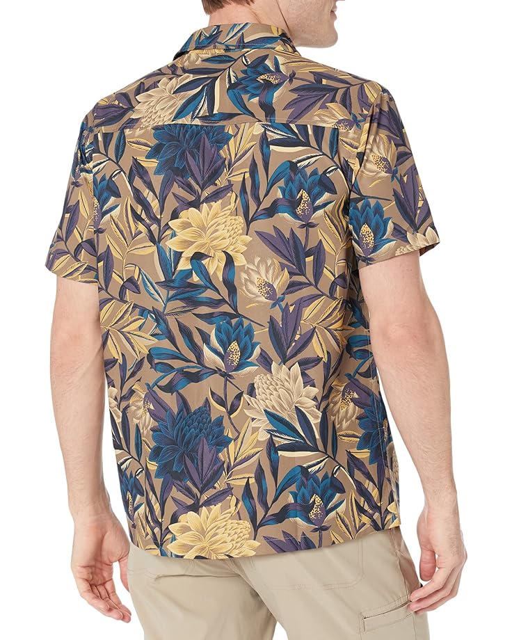 Рубашка Mountain Hardwear Shade Lite Short Sleeve Shirt, цвет Trail Dust Tropicali Print