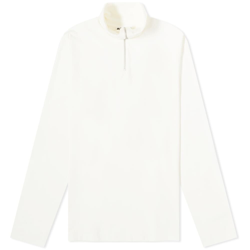 

Футболка Jil Sander Plus с длинными рукавами и воротником-молнией