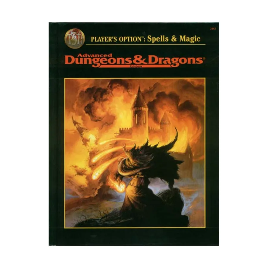 

Player's Option - Spells & Magic (2nd Printing), Advanced Dungeons & Dragons (2nd Edition) - Player's Guides & Books, мягкая обложка