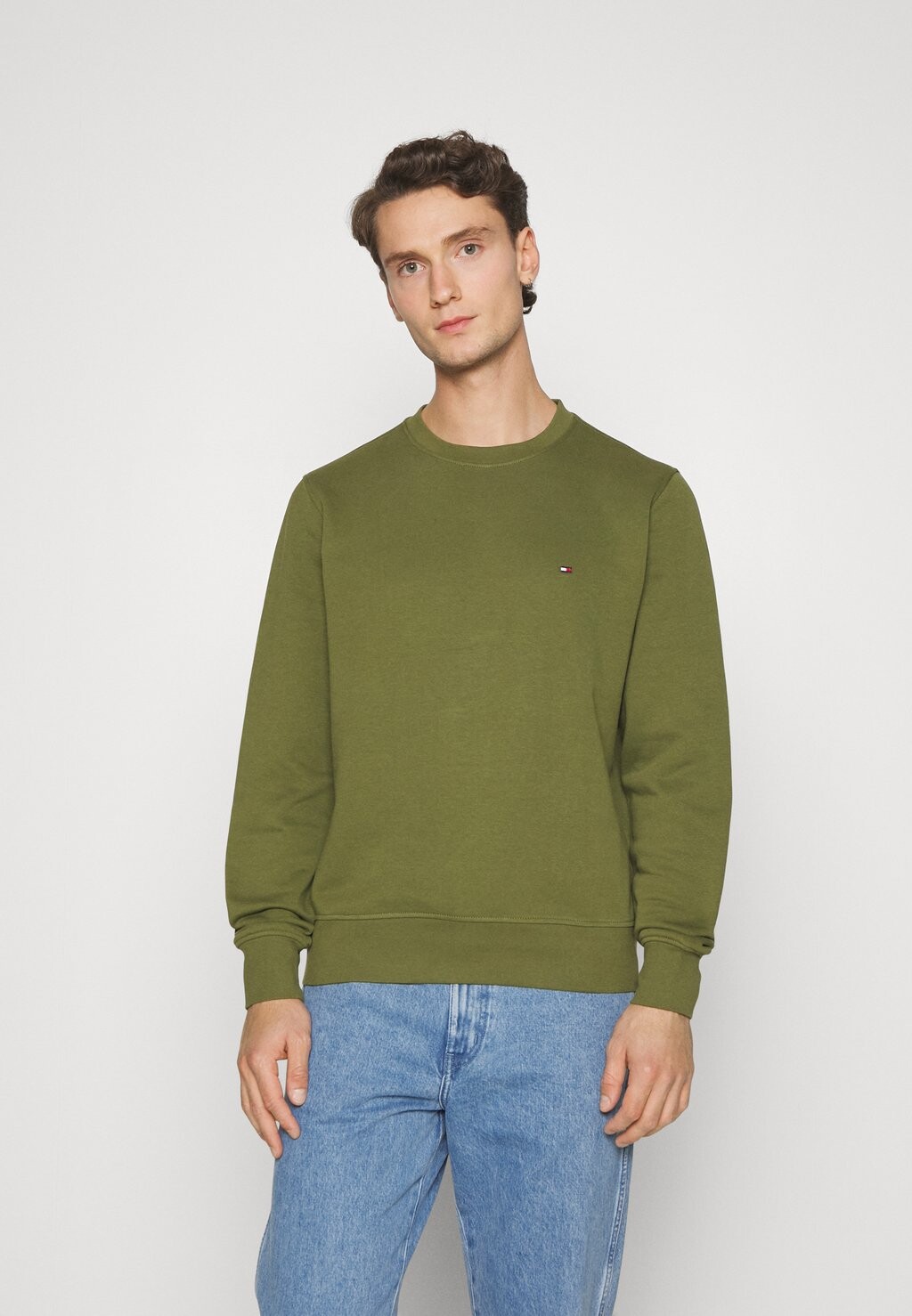 

Толстовка Tommy Hilfiger FLAG LOGO, паттинг-зеленый