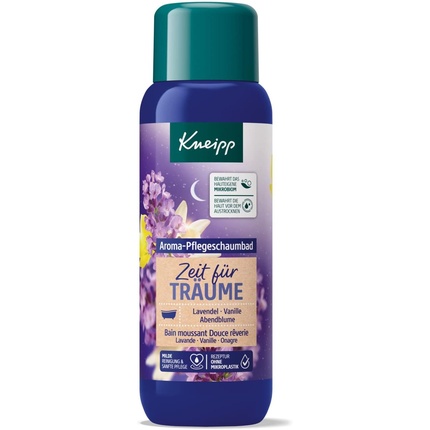 

Пенка Aroma Care Bath Time For Dreams, лаванда, ваниль и вечерний цветок, 400 мл, Kneipp