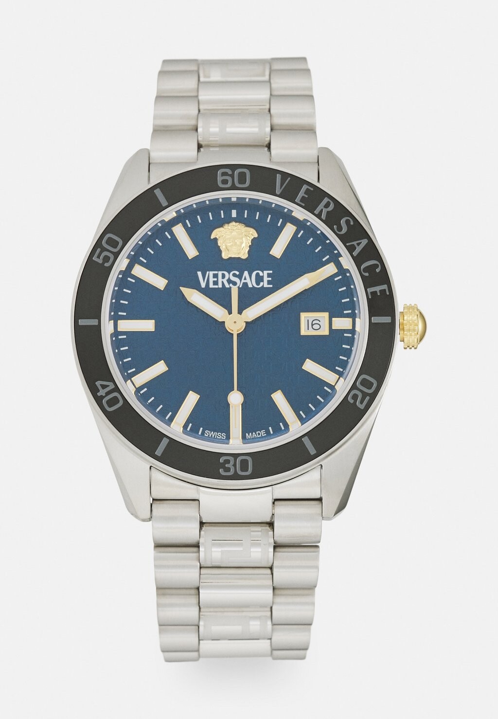 

Часы DOME Versace, цвет dark blue/silver-coloured