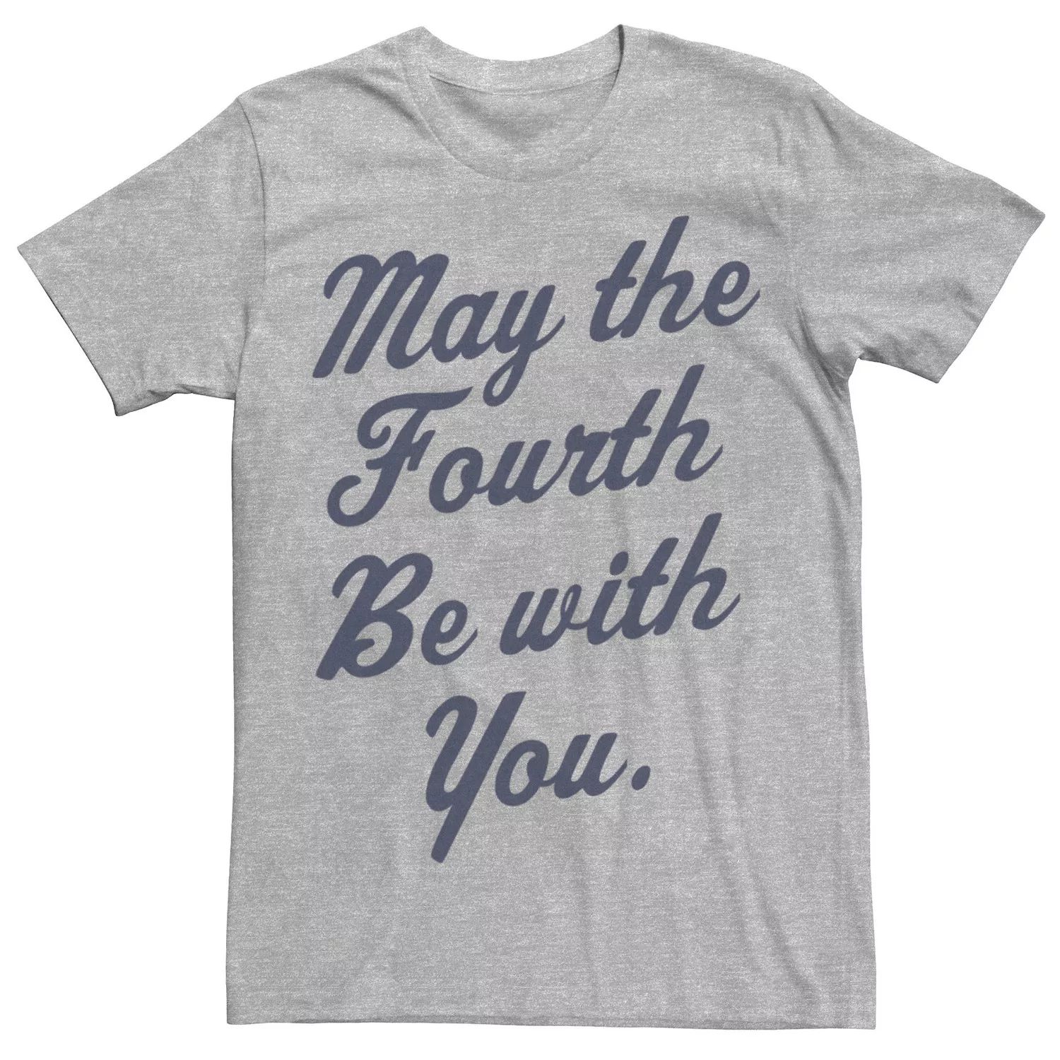 Мужская футболка с надписью «Звездные войны, пусть четвертые будут с тобой» Star Wars