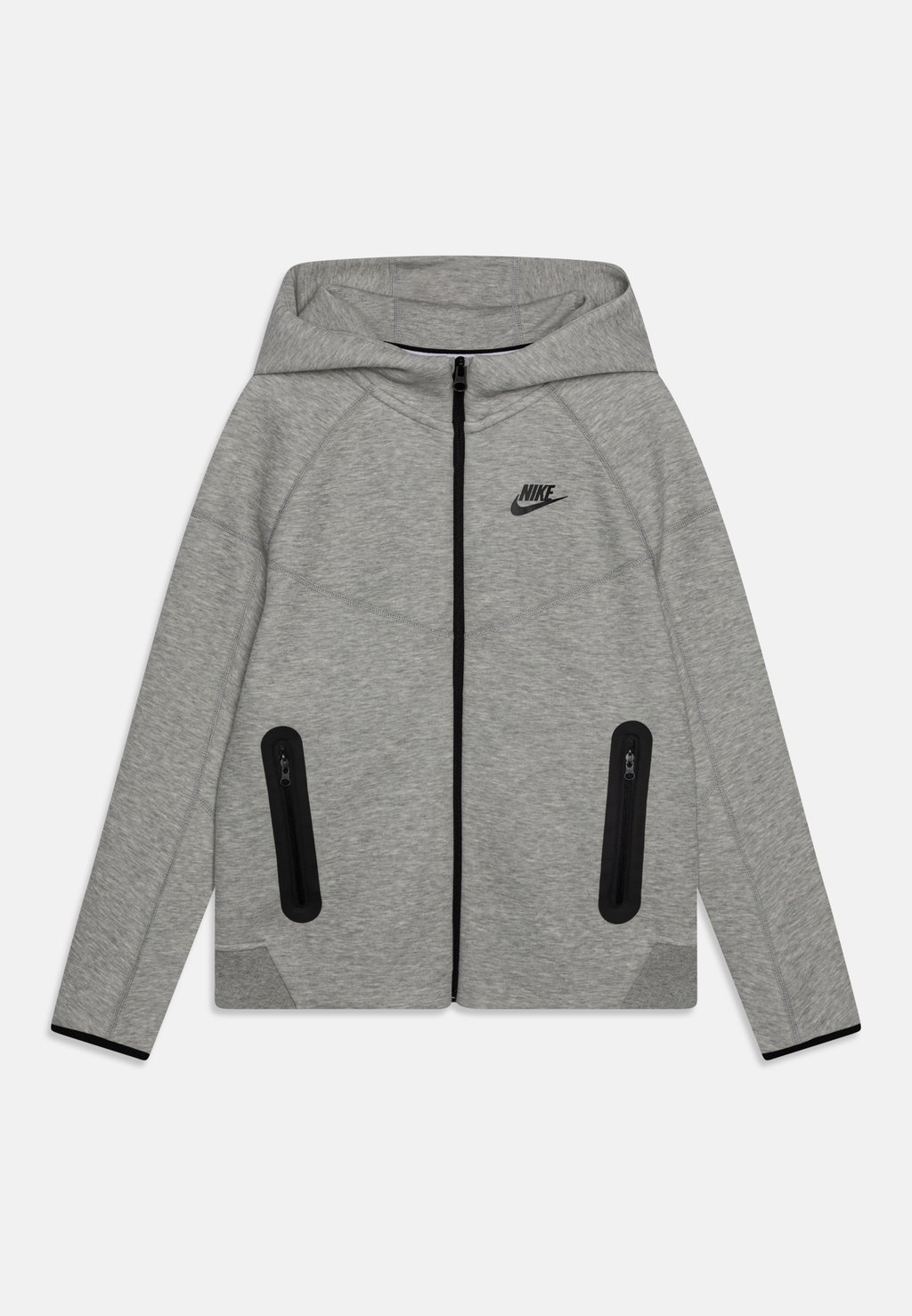 Толстовка NSW TECH Nike Sportswear, цвет dark grey heather/black куртка для тренировок m nsw repeat sw pk fz nike sportswear цвет iron grey black sesame