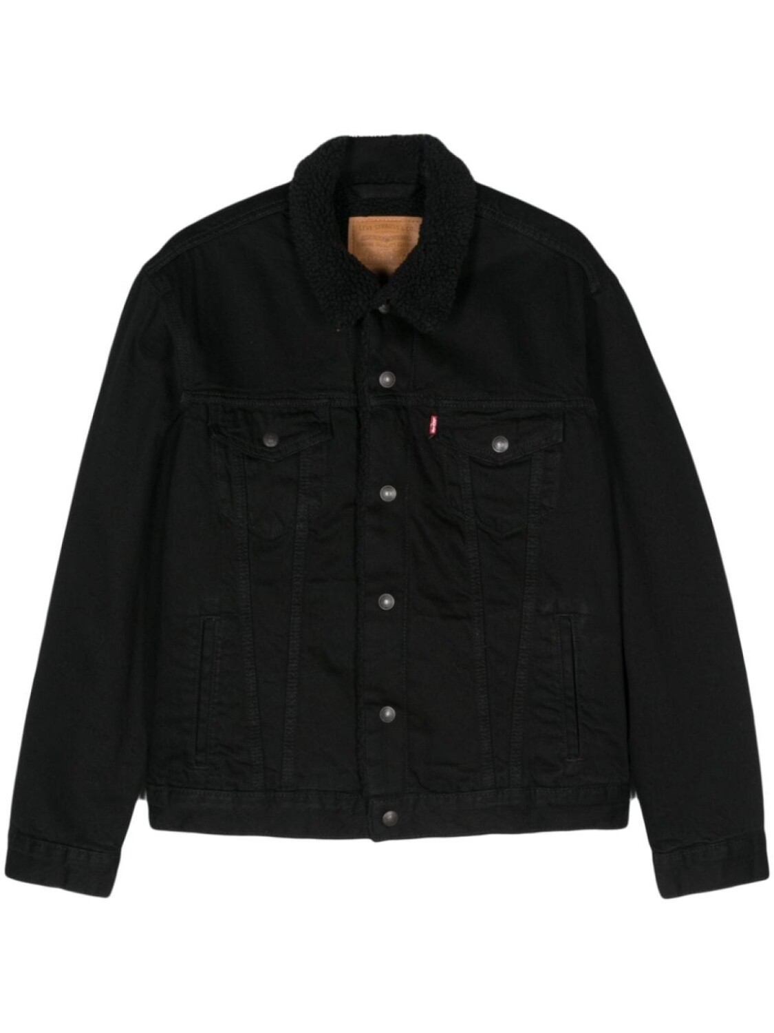 

Levi's куртка дальнобойщика из шерпы, черный