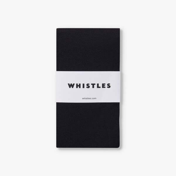 

Колготки из эластичной ткани плотностью 45 ден Whistles, черный