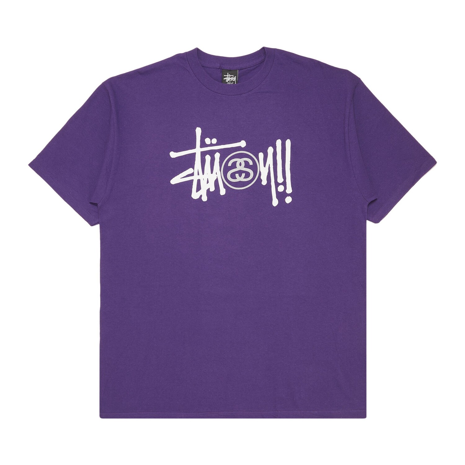 

Футболка Stussy Basic Logo SS Stock, Фиолетовый
