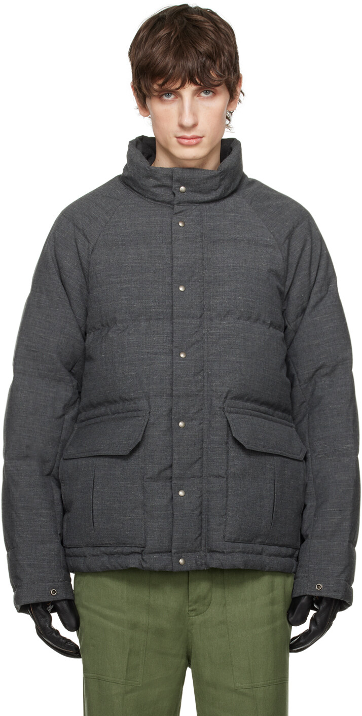 

Серый пуховик Ulmer Visvim