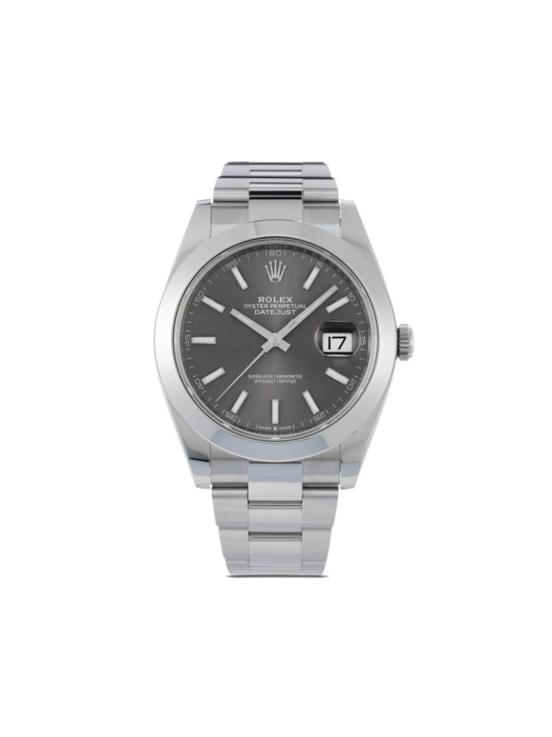 

Rolex 2024 год, неношеные, Datejust 41 мм, серый