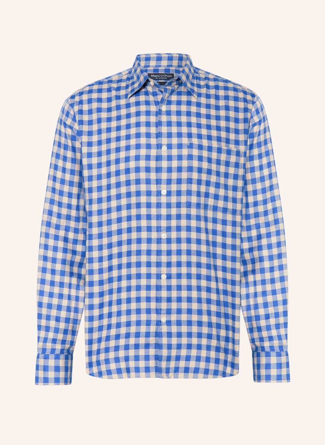 

Рубашка Marc O'Polo Regular Fit, синий