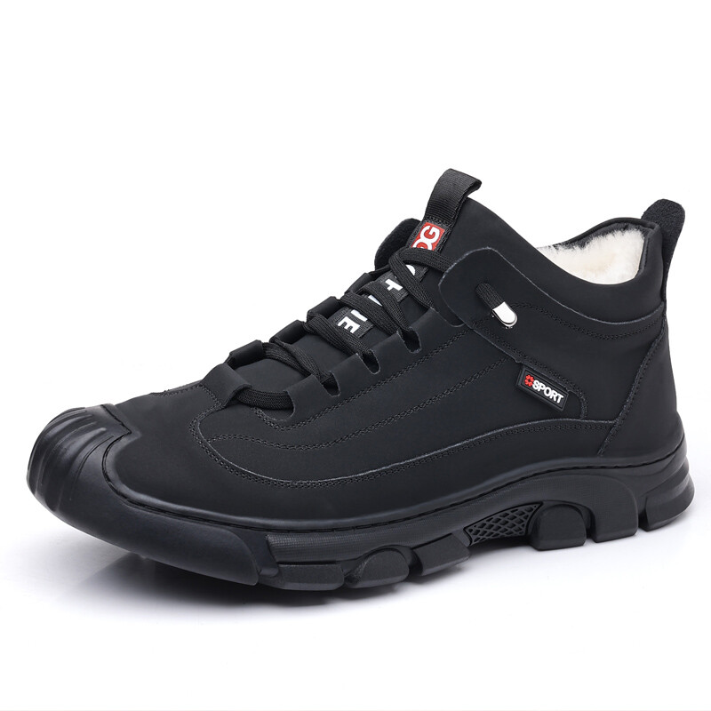 

Мужские кроссовки для повседневной носки, средний верх Geshe, черный