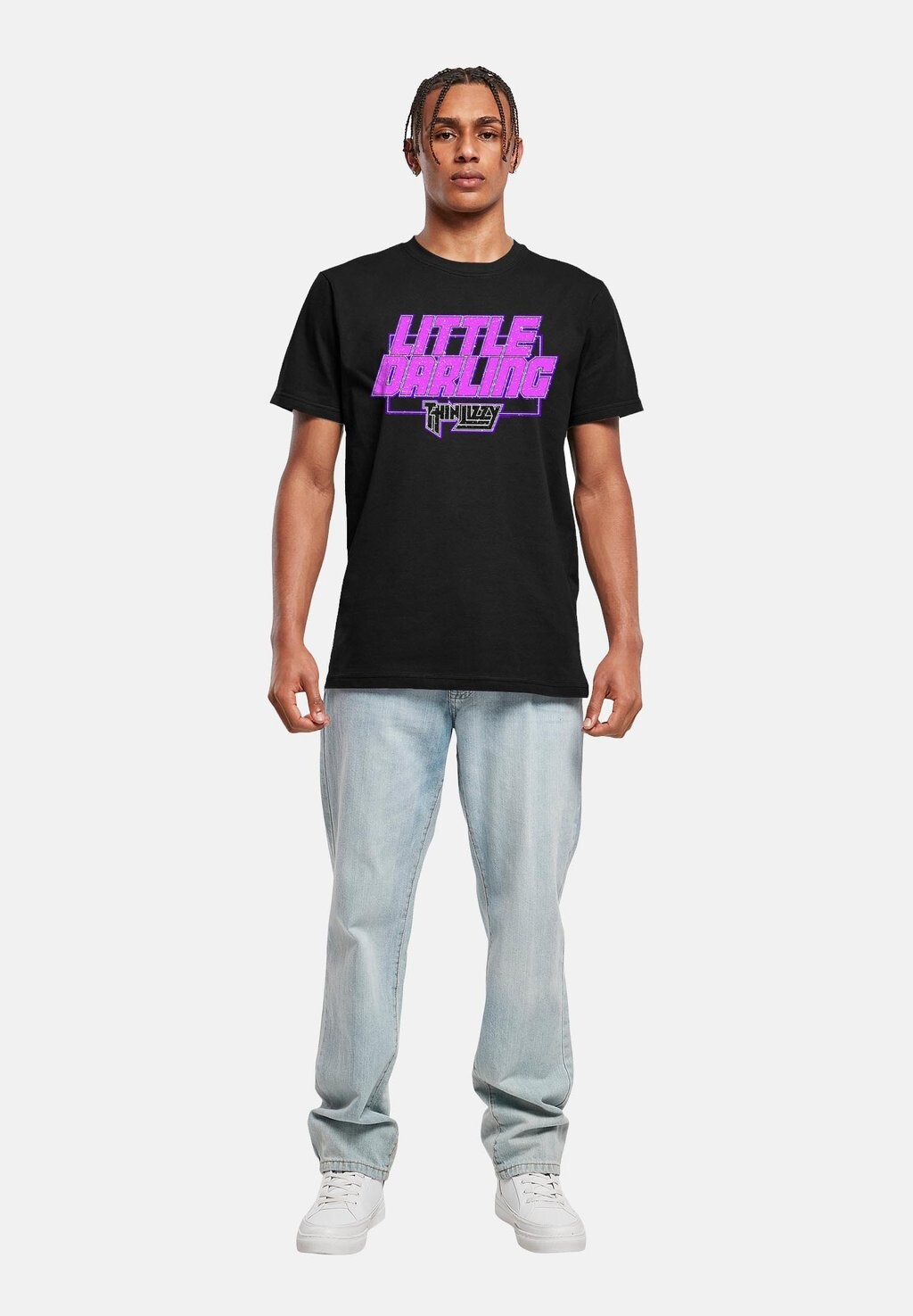 

Футболка с принтом MÄNNER THIN LIZZY TL LITTLE DARLING FOR DARKS Merchcode, черный