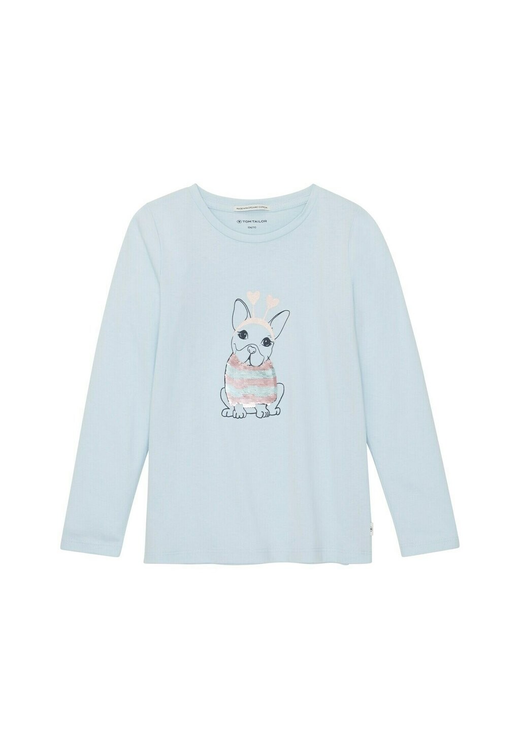 

Рубашка с длинным рукавом TOM TAILOR, цвет new breeze blue