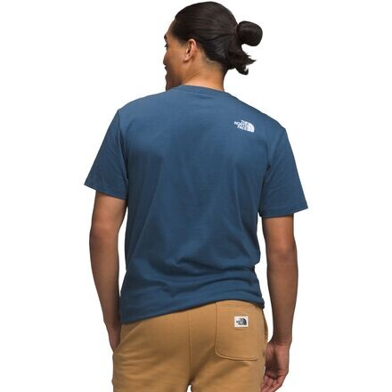 

Футболка с коротким рукавом «Медведь» мужская The North Face, цвет Shady Blue/Bear Graphic