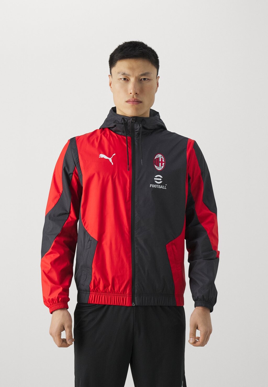 

Team Ac Milan Prematch Puma, цвет puma black/for all time red