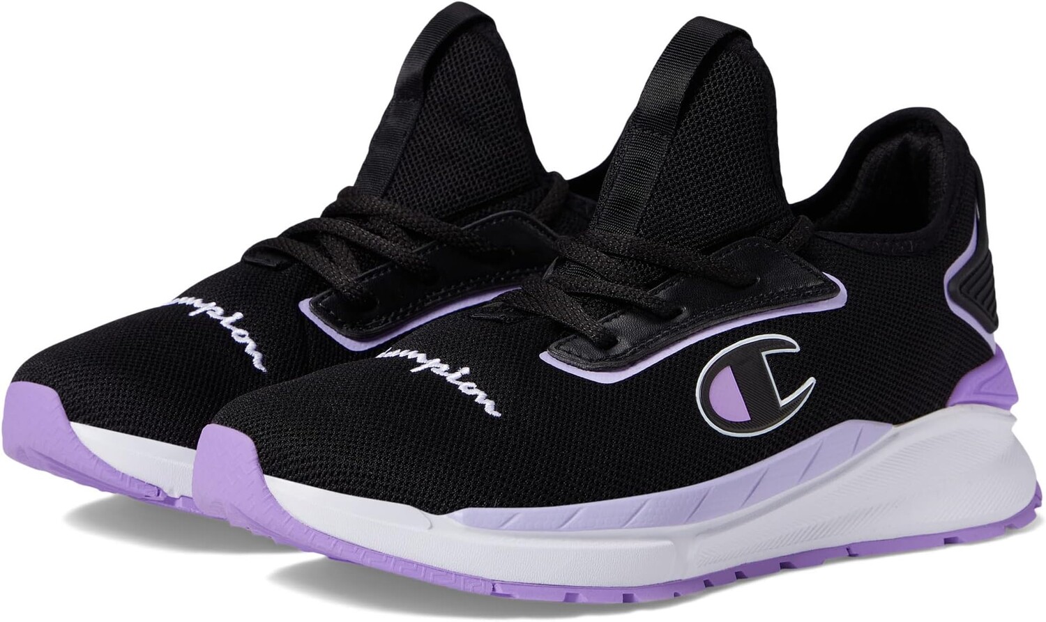 

Кроссовки Flexer Clear Champion, цвет Black/Lavender/Soft Purple