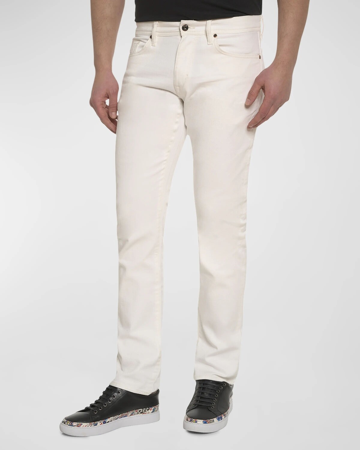 

Мужские брюки узкого кроя с 5 карманами Kilmer Robert Graham, цвет White