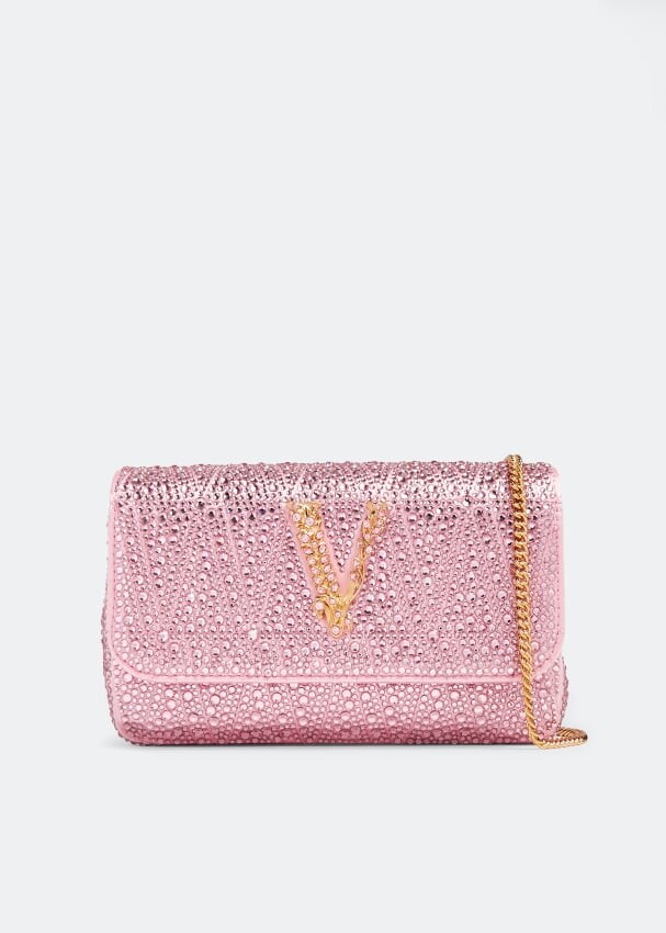 

Сумка через плечо Versace Virtus, розовый