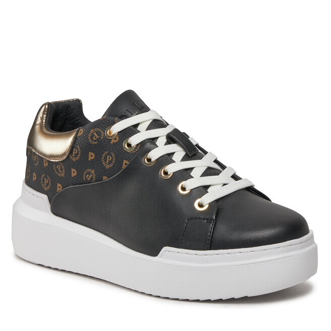 

Кроссовки Pollini, черная роза, Черный