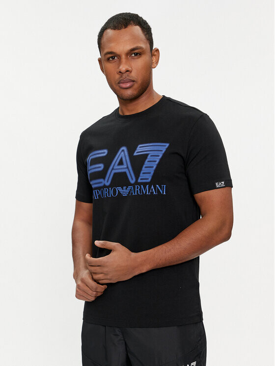 

Футболка стандартного кроя Ea7 Emporio Armani, черный