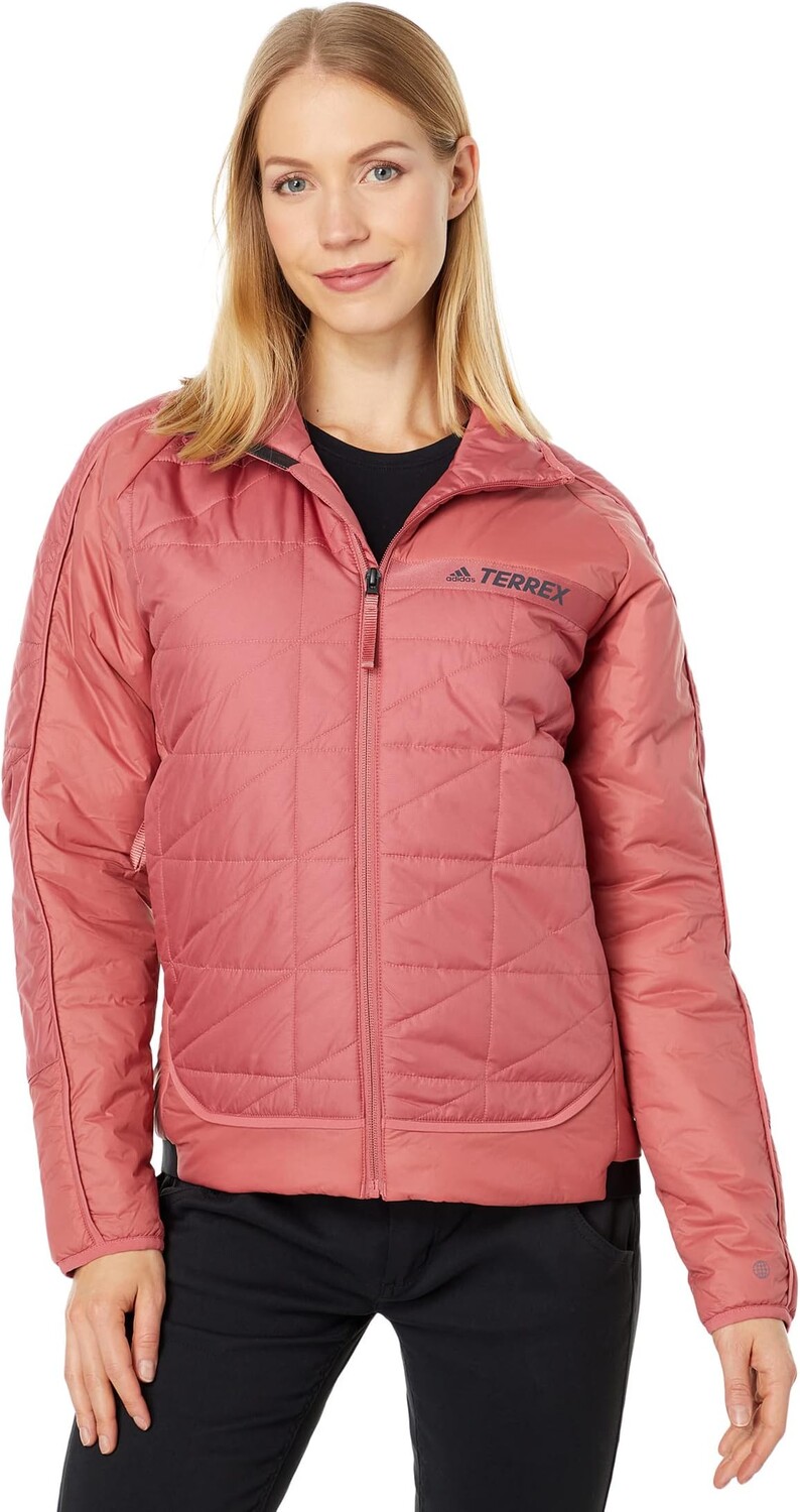 

Мультисинтетическая утепленная куртка Terrex adidas, цвет Wonder Red