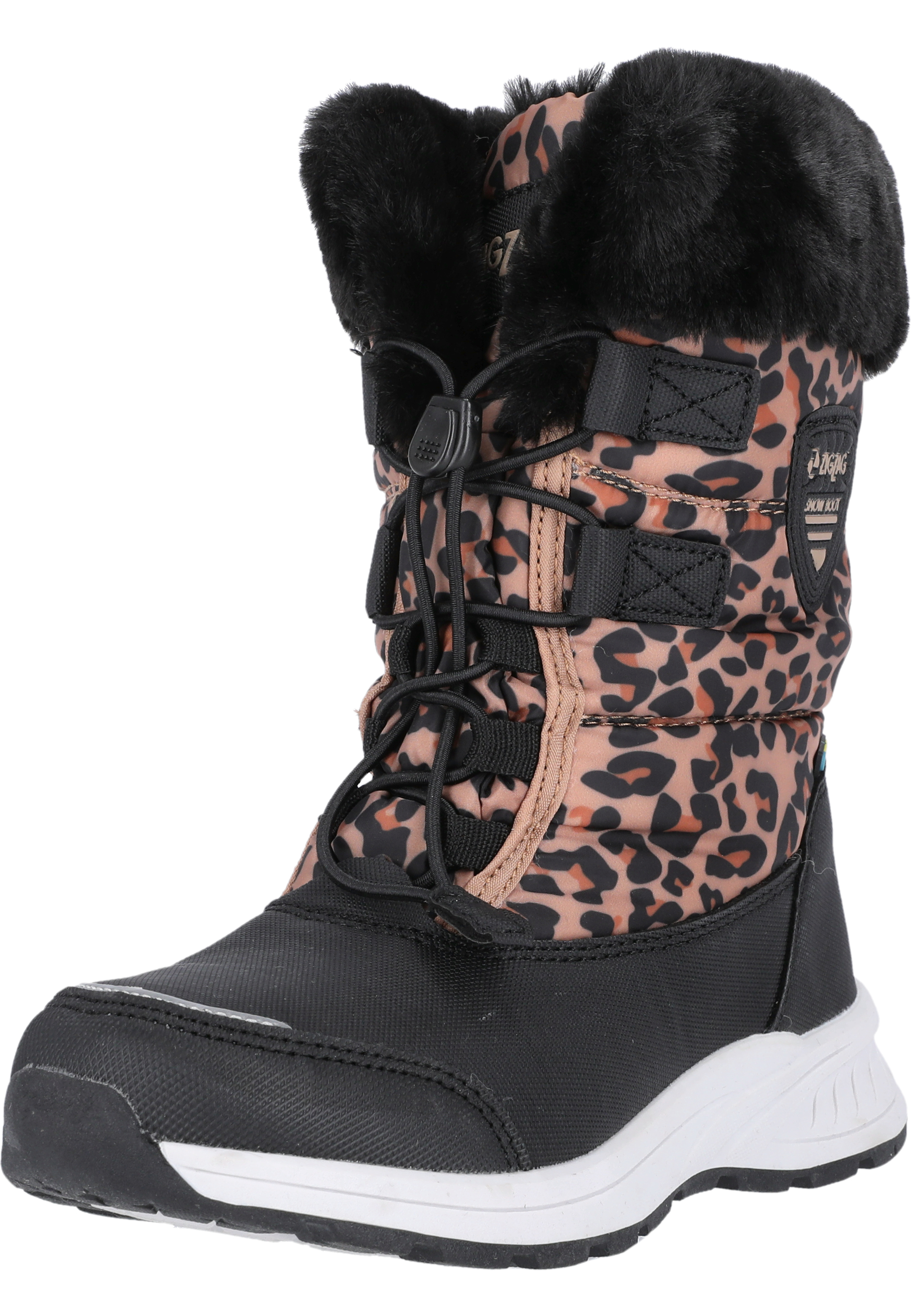 Ботинки Zigzag Wesend, цвет 8002 Leopard