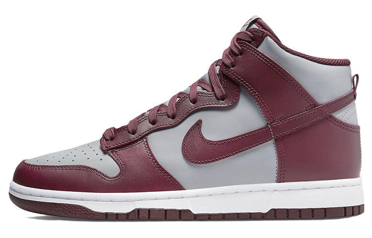 

Кроссовки мужские Nike Dunk High Skate, серый / красный