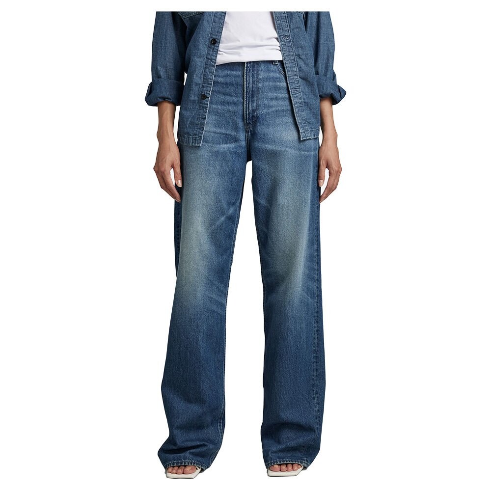 

Джинсы G-Star Stray Ultra High Straight Fit, синий