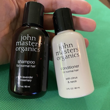 Шампунь и кондиционер для нормальных волос John Masters, дорожный размер, 2 унции — новинка, John Masters Organics