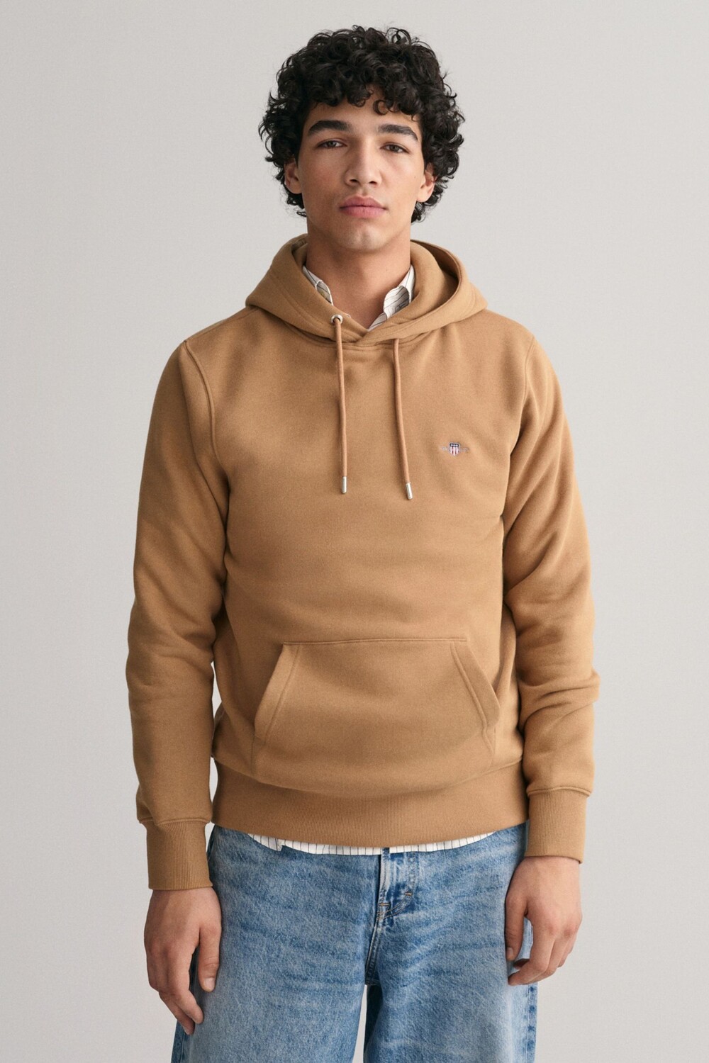 

Толстовка стандартного кроя Gant Shield с логотипом GANT, коричневый