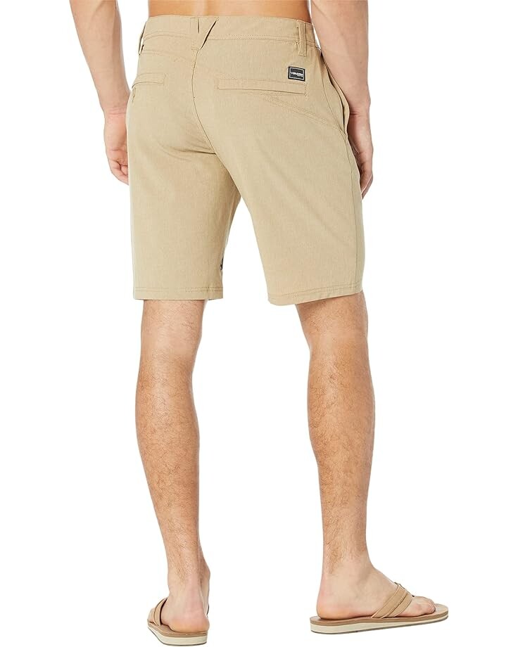 

Шорты Volcom Frickin Cross Shred Static 20" Hybrid Shorts, цвет Dark Khaki 1