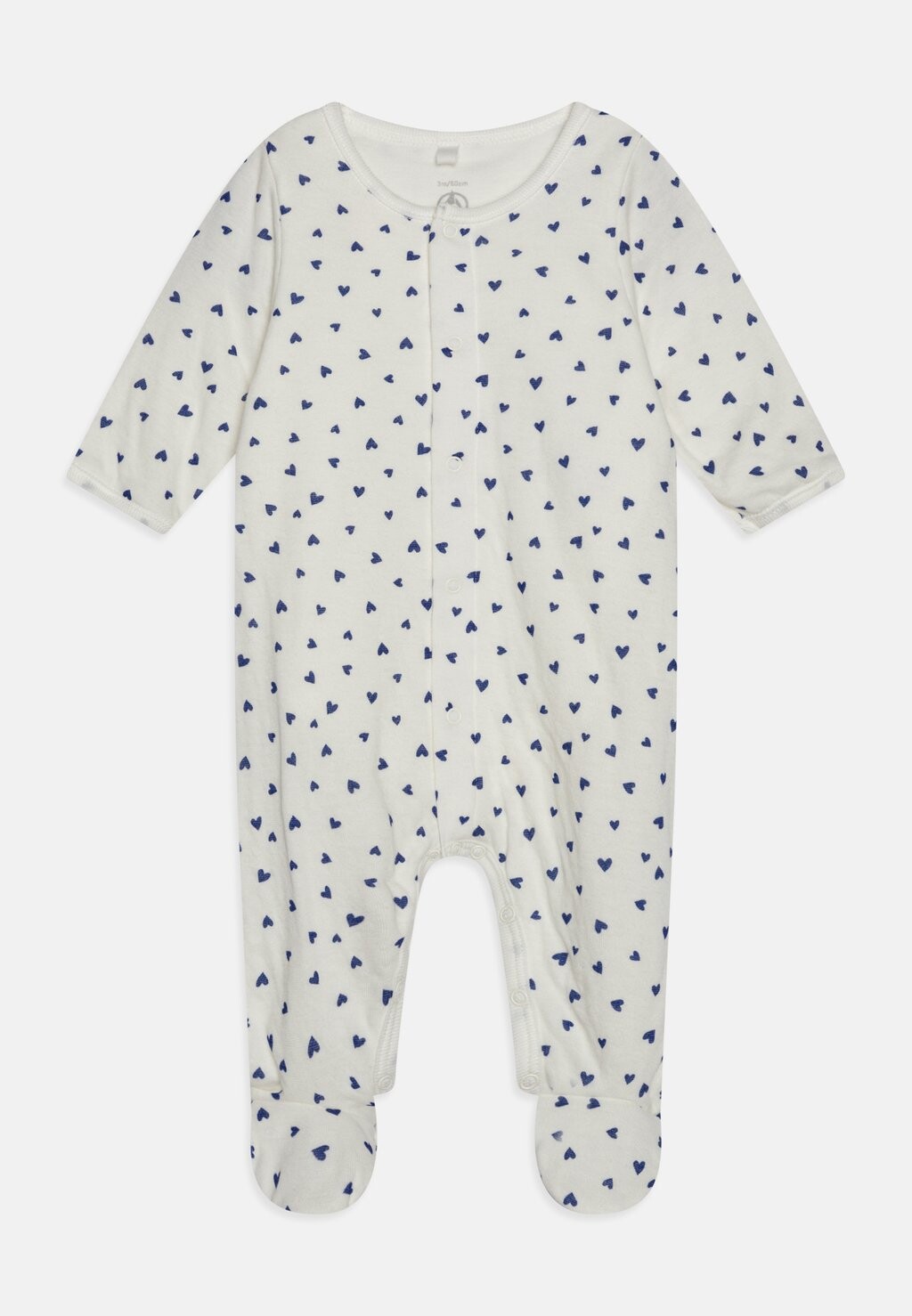 

Комбинезон BABY NEWBORN LAURIER UNISEX Petit Bateau, цвет marshmallow/newbleu
