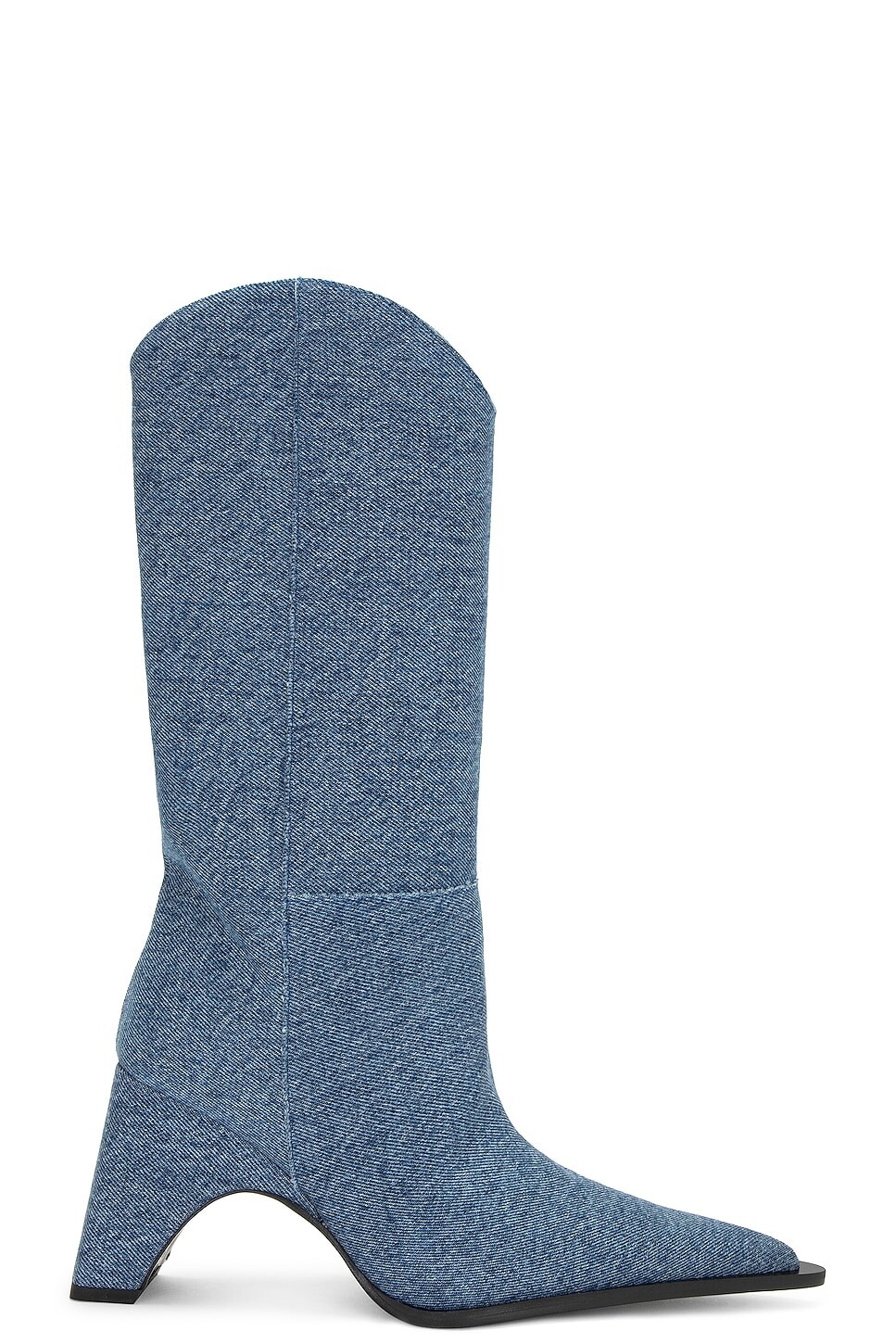 

Ботинки Coperni Denim Bridge Cowboy, цвет Washed Blue