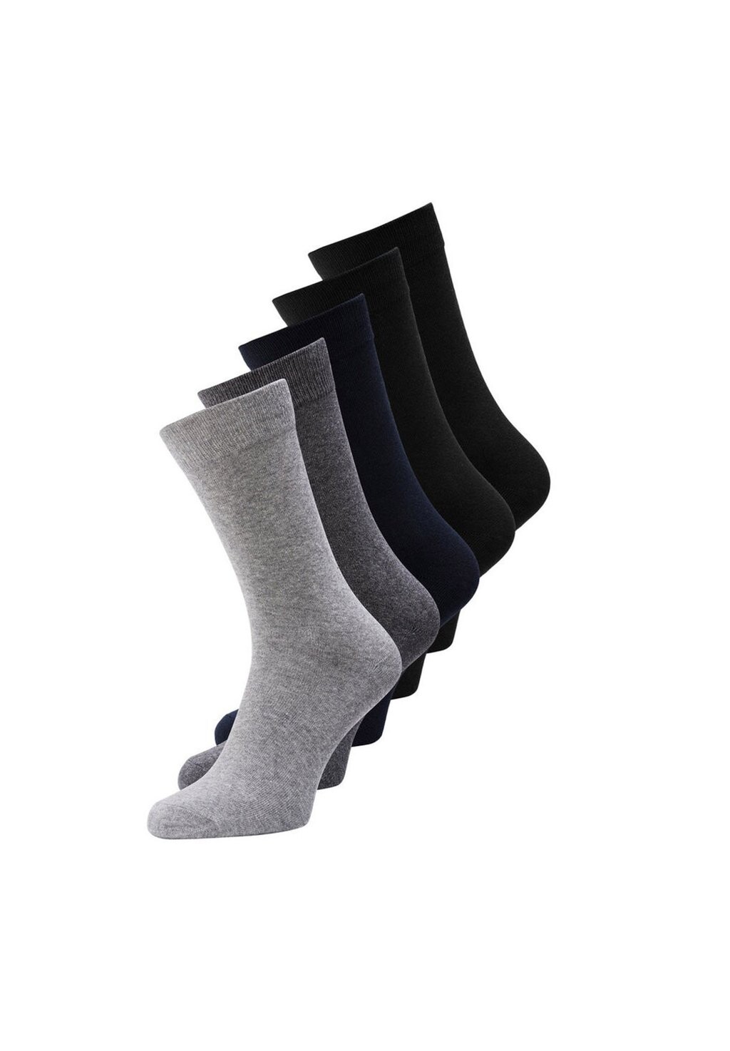 

Носки JACJENS SOCK 5 PACK Jack & Jones, темно-серый меланж