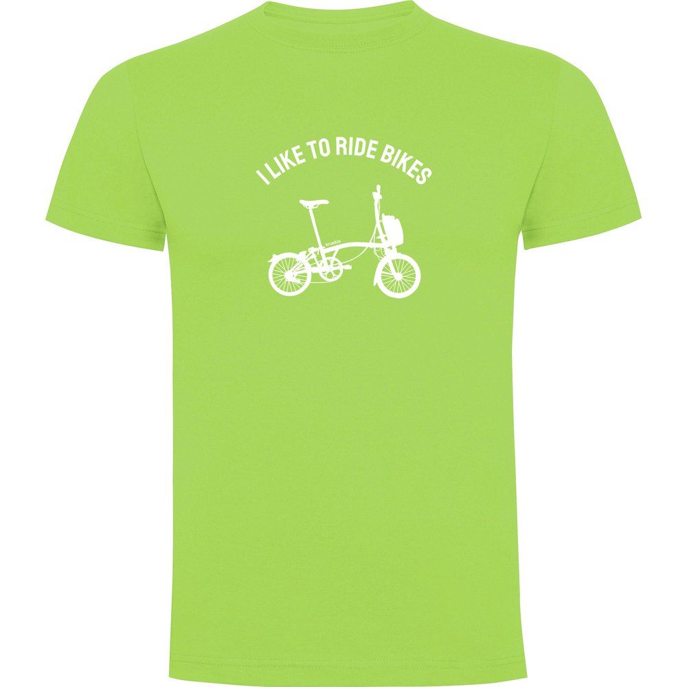 Футболка Kruskis I Like To Ride Bikes, зеленый