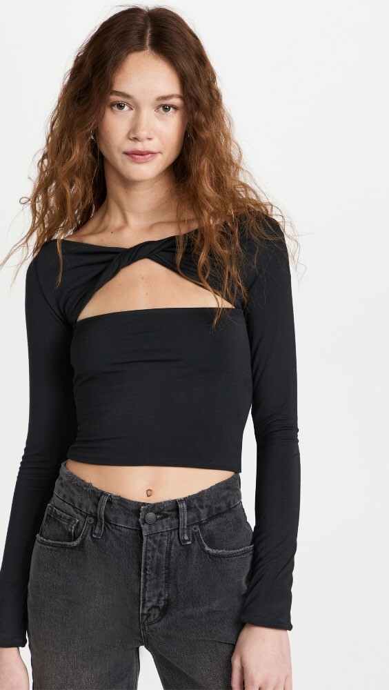 

Топ SER.O.YA Artemis Long Sleeved, черный