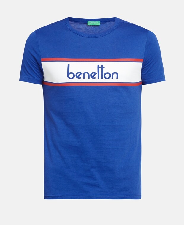 

Футболка United Colors of Benetton, цвет Royal Blue