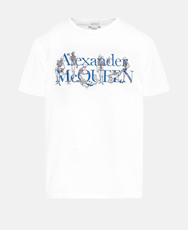 

Футболка Alexander McQueen, белый