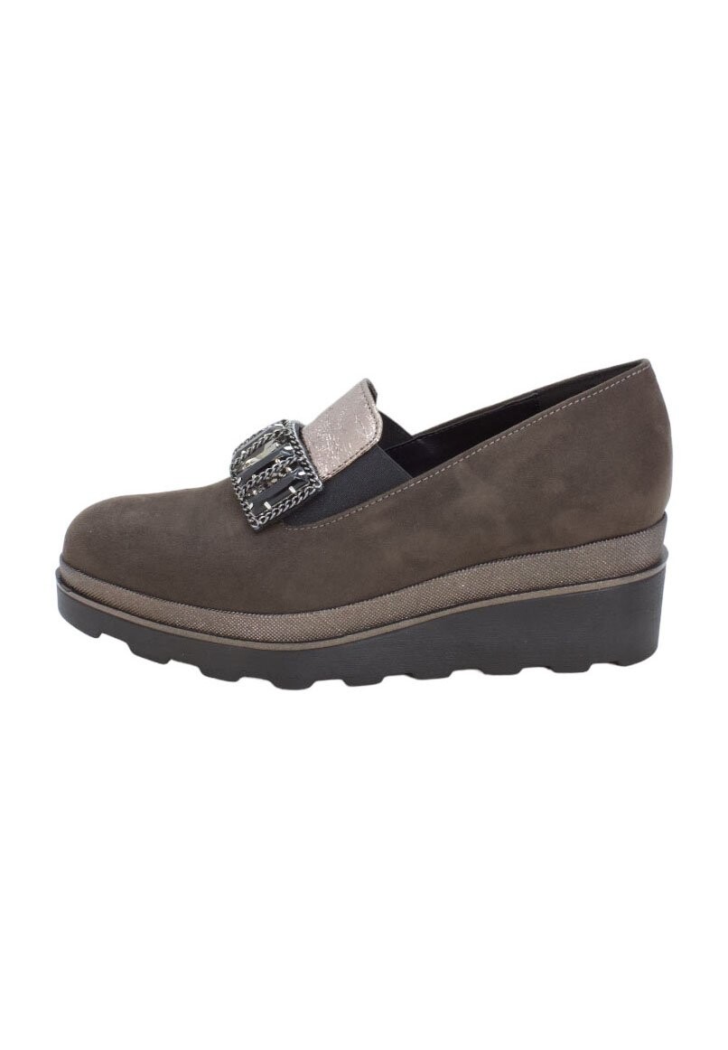 

Слипоны Cinzia Soft, коричневые